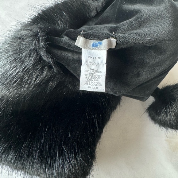 JJill Fargo Hat Black Color OS - Picture 6 of 7